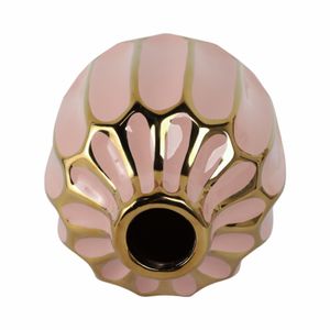 CALVINHAM PINK VASE 8 (IN) 6