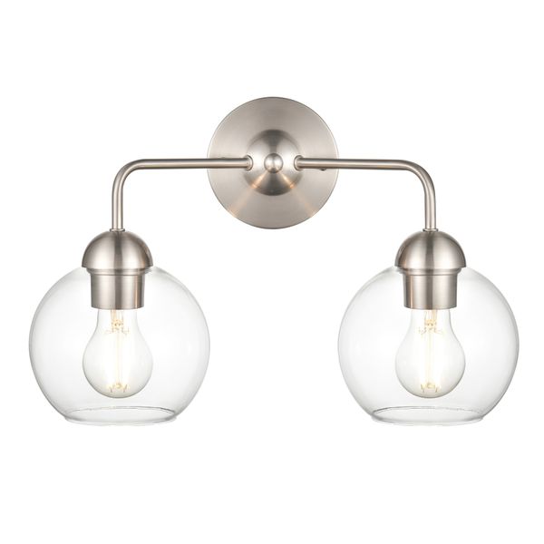 Astoria 15.75'' Wide 2-Light Vanity Light - Brushed Nickel