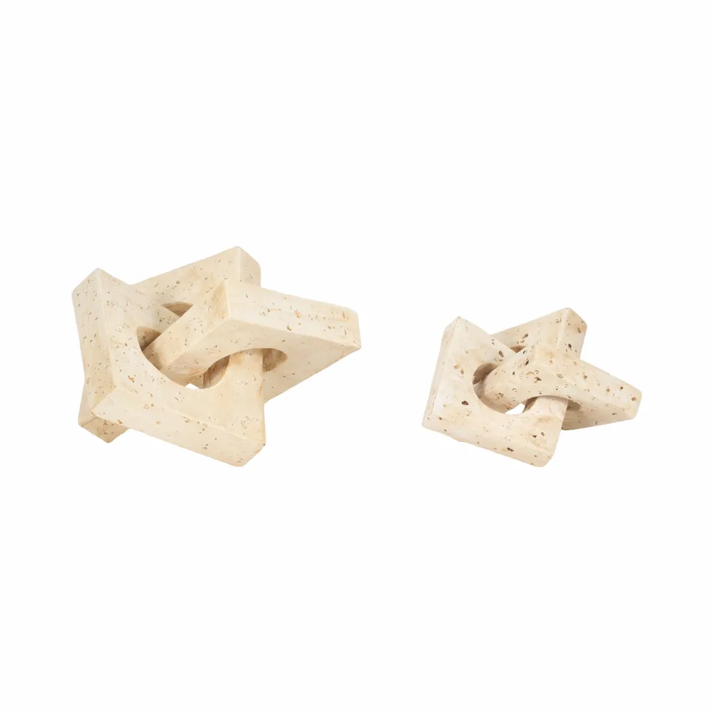 REXHAM SET OF 2 IVORY DECOR 7 (IN)