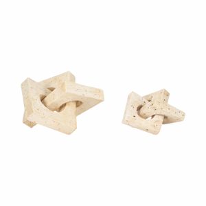 REXHAM SET OF 2 IVORY DECOR 7 (IN) 4
