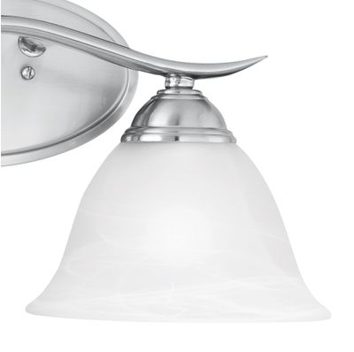 Prestige 17'' Wide 2-Light Vanity Light - Brushed Nickel