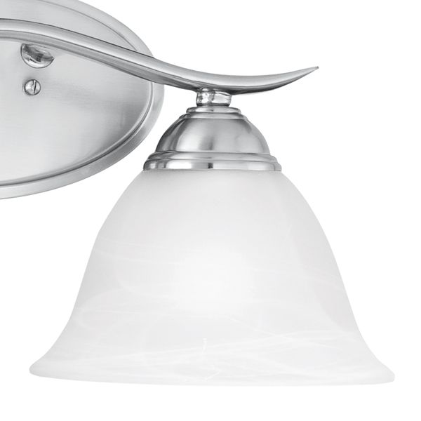 Prestige 17'' Wide 2-Light Vanity Light - Brushed Nickel