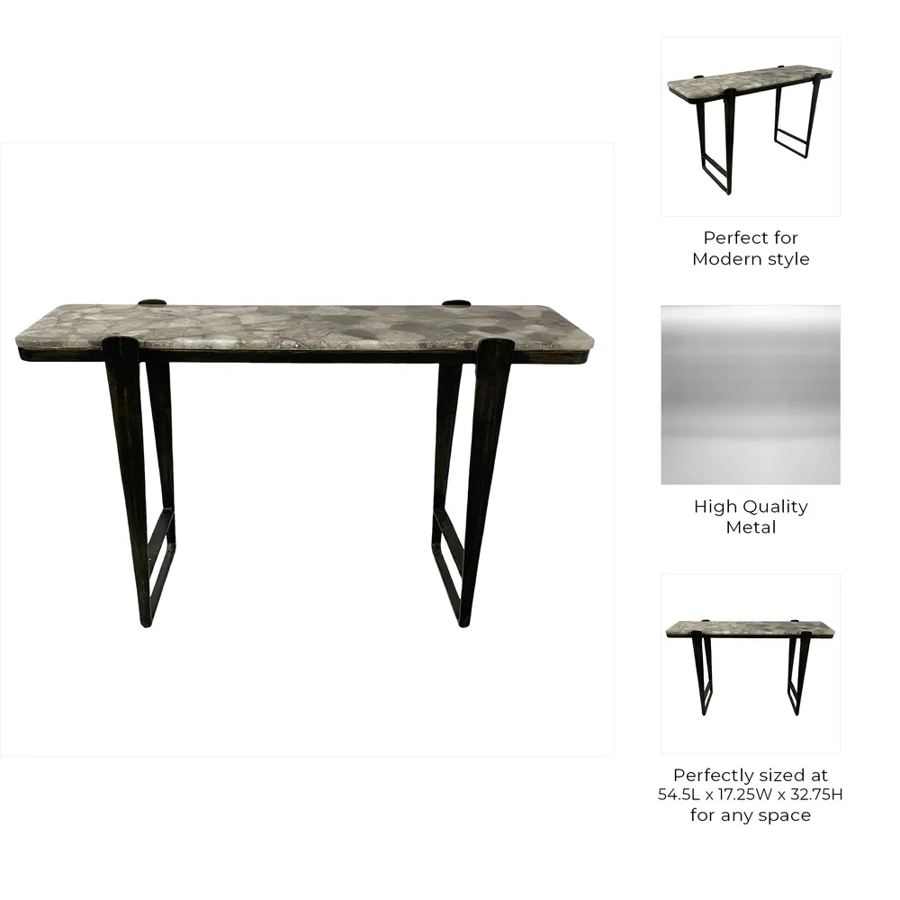 WAYLANDWAY GRAY CONSOLE 33 (IN)