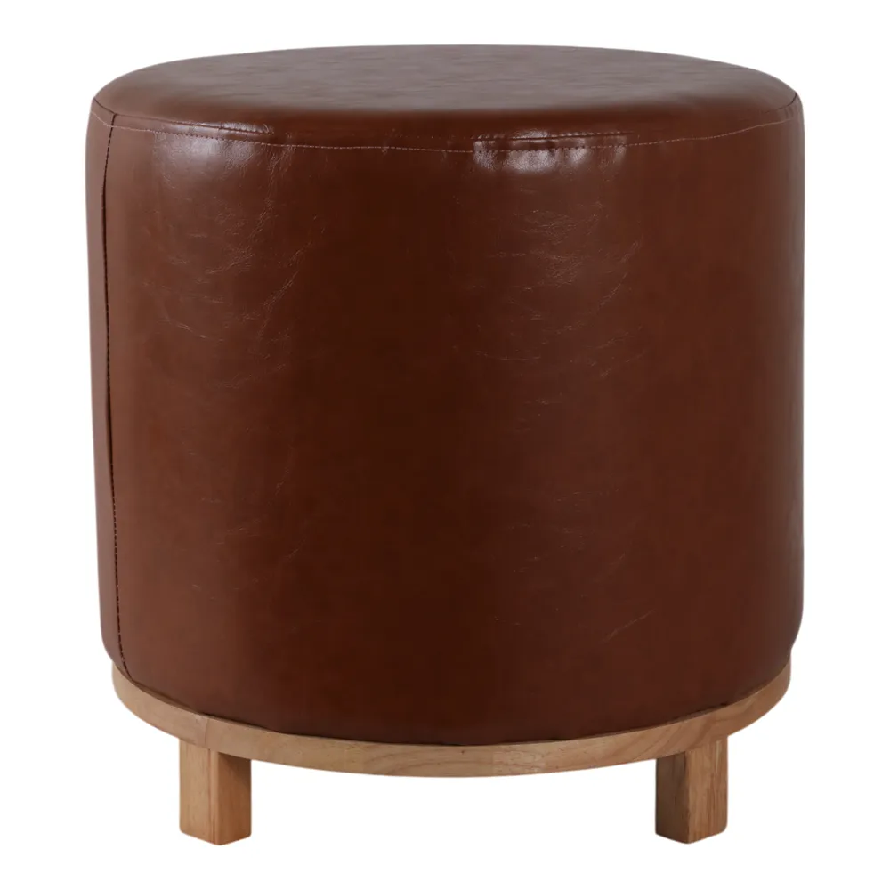 BAYARDGATE BROWN OTTOMAN 18 (IN)
