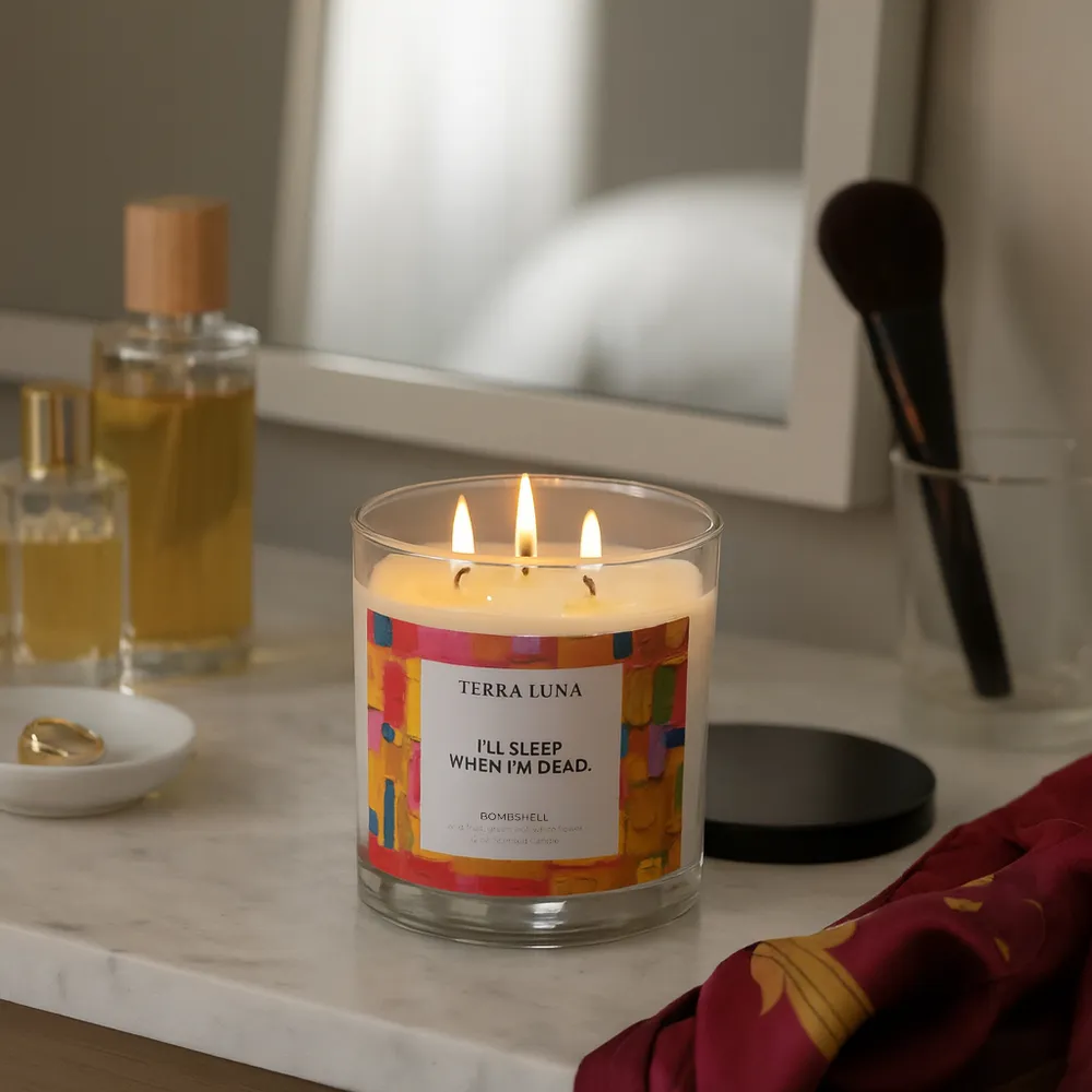 NELSONCROSS SLEEP WHEN I'M DEAD CANDLE 4 (IN)