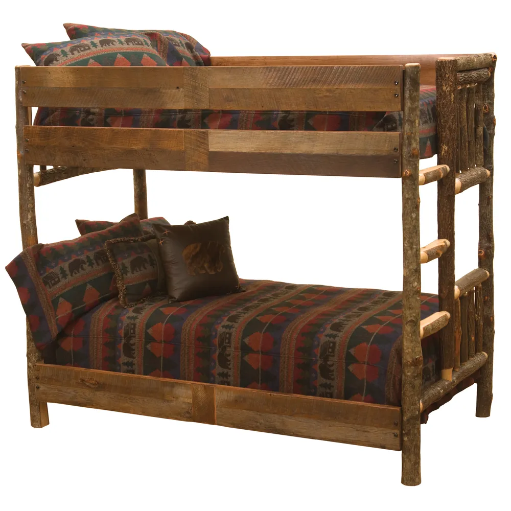 Appalachian Bunk Bed - Double/Double - Ladder Left