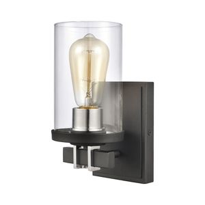 Holdfast 9'' High 1-Light Sconce - Charcoal 2