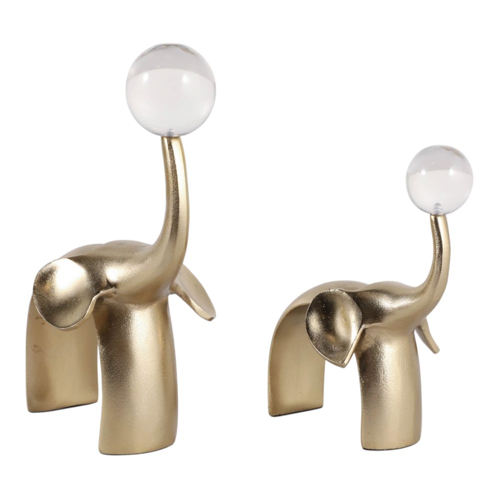 GROVERPARK SET OF 2 GOLD DECOR 9 (IN)