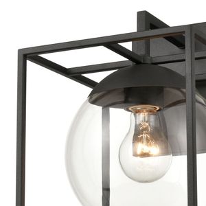 Cubed 11'' High 1-Light Outdoor Sconce - Charcoal 4