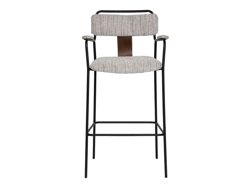 Couva Barstool Gray Tweed 4