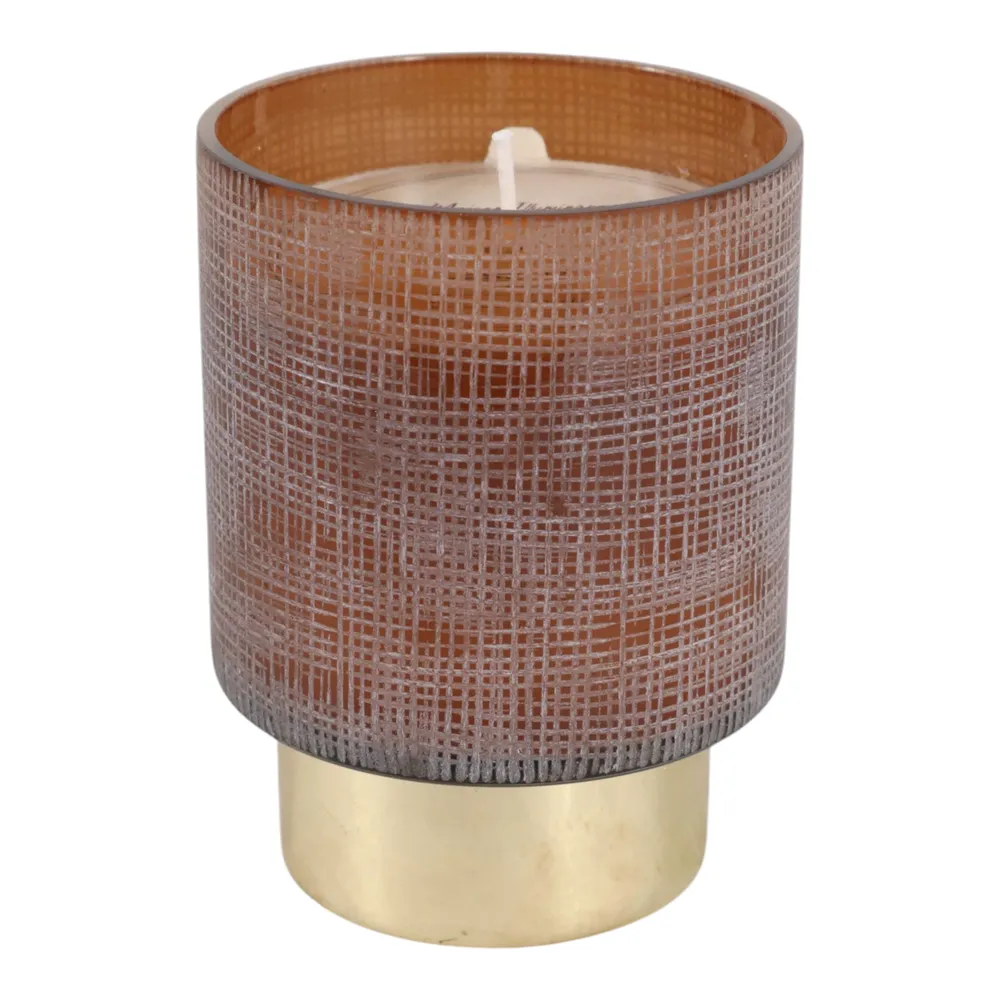 GUNNARCREST JASMINE ETCHED CANDLE 4 (IN)