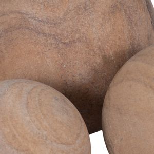 MASONHAM SET OF 3 BROWN DECOR 5 (IN) 6