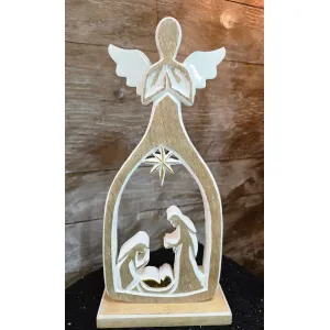 Nativity Angel 14x7in 1