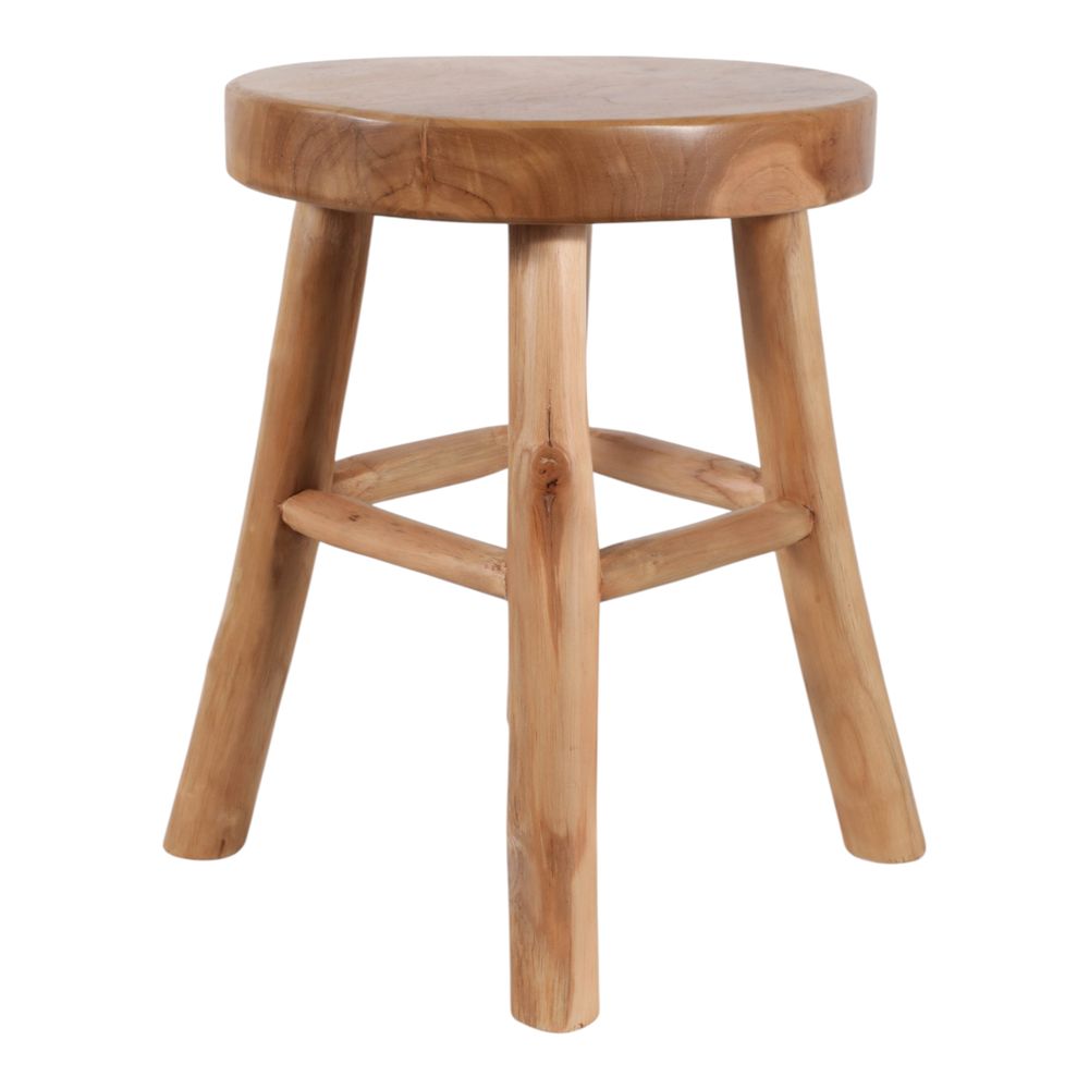 HARDENHAM BROWN STOOL 18 (IN)