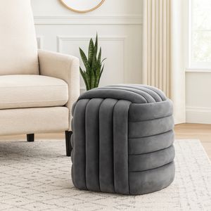 COLEOAK GRAY STOOL 19 (IN) 11