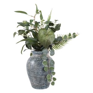 CARLINROSE BLUE VASE 11 (IN) 3