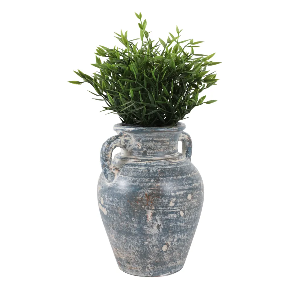 CARLINROSE BLUE VASE 10 (IN)