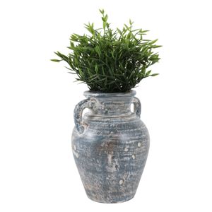 CARLINROSE BLUE VASE 10 (IN) 3