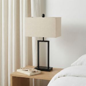 HEDLEYHAVEN SET OF 2 BLACK LAMPS 25 (IN) 2