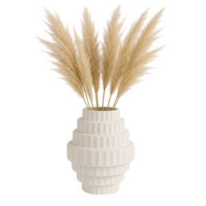 HEDLEYLAKE WHITE VASE 8 (IN) 3