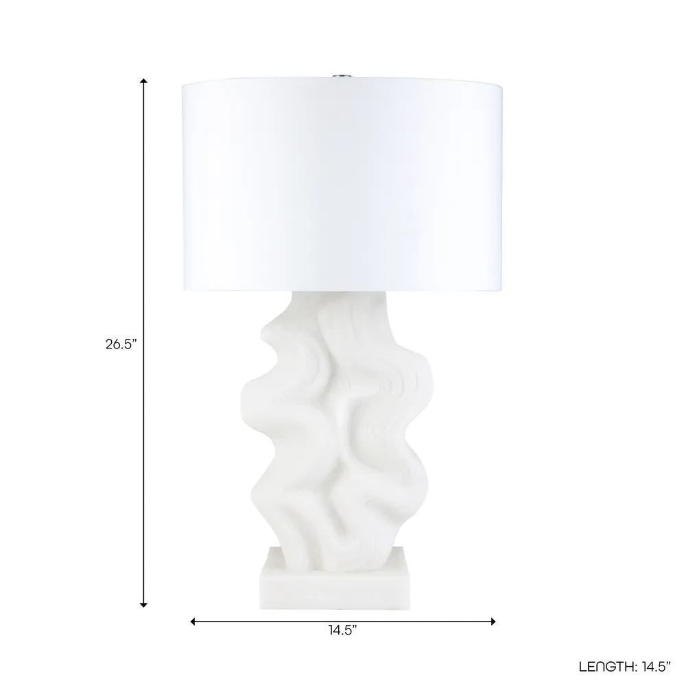 ELGINCLIFF WHITE LAMP 27 (IN)