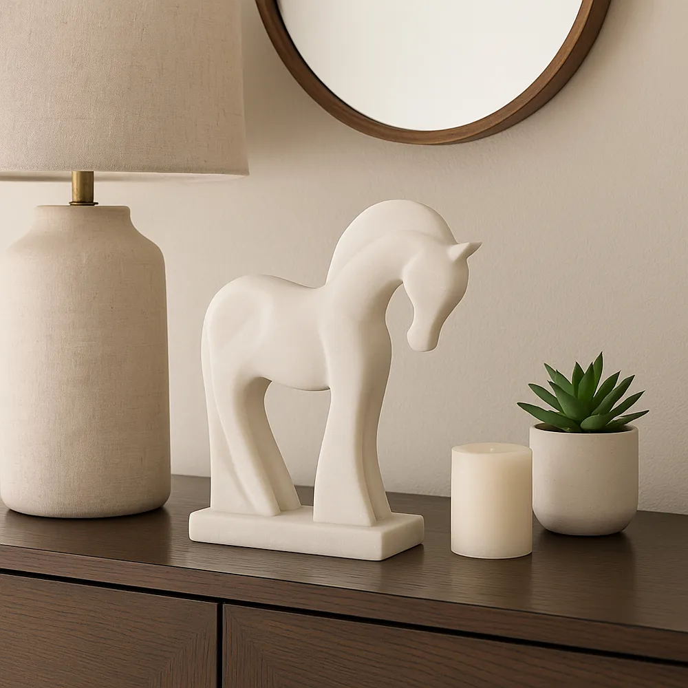 ORTONROSE WHITE DECOR 13 (IN)