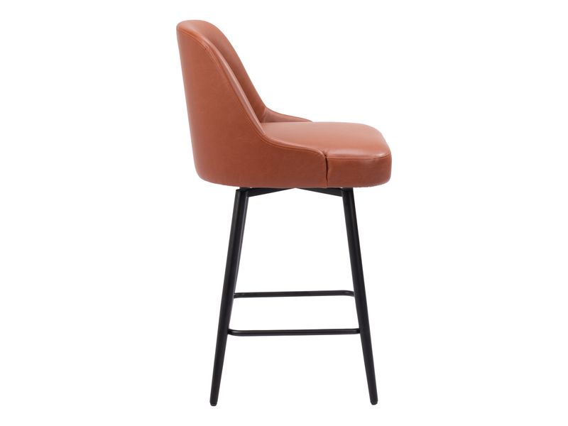 Keppel Swivel Counter Stool Brown 3