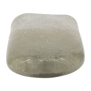 CASPERGROVE GREEN GLASS VASE 10 (IN) 8