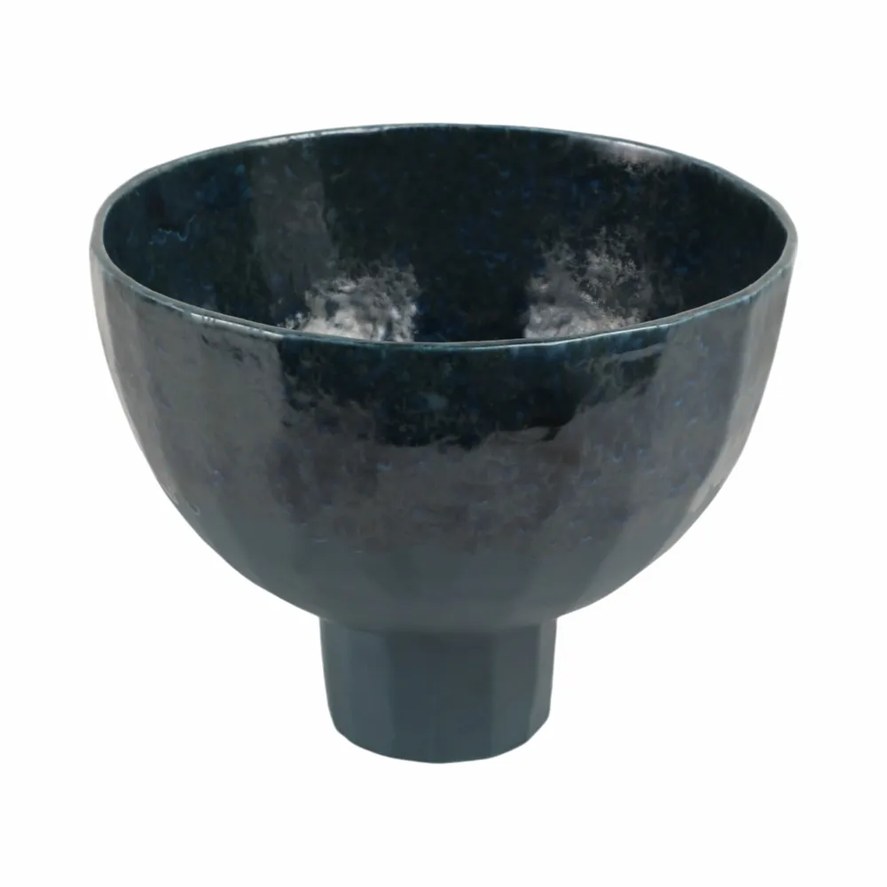 LUCASLAKE BLUE VASE 9 (IN)