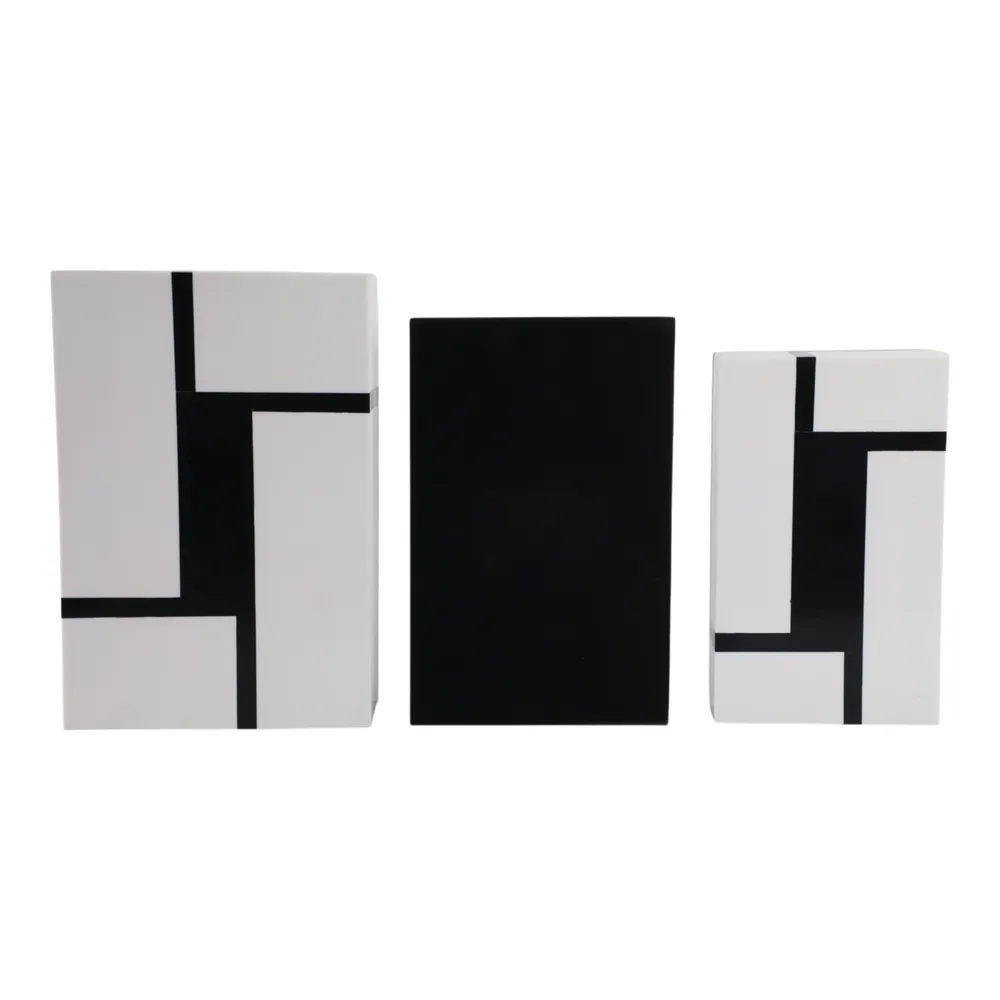 WALT SET OF 3 WHITE BOXES 4 (IN)