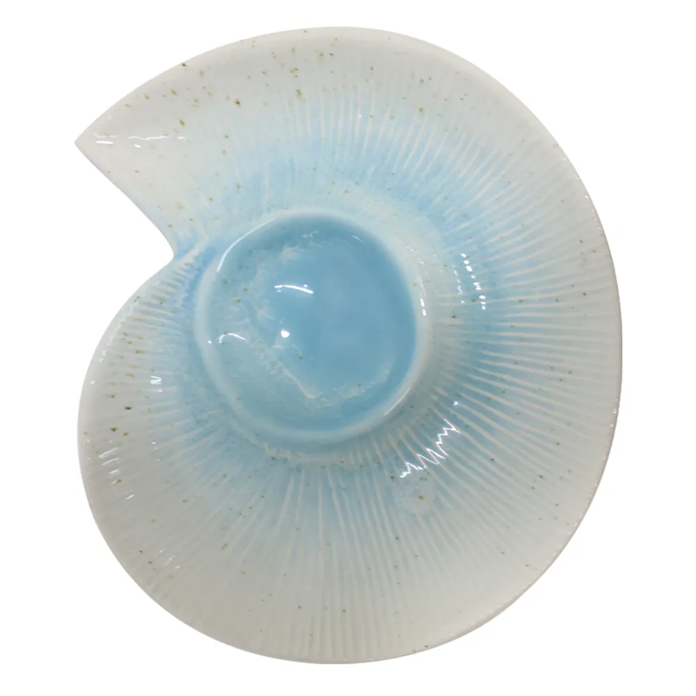 7" CONCH SHELL PLATE