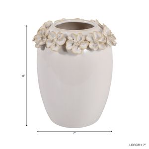 COREYWAY IVORY VASE 8 (IN) 9