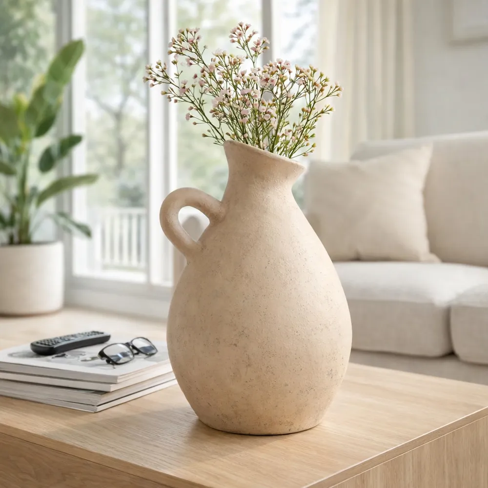 WESTONCLIFF IVORY VASE 17 (IN)