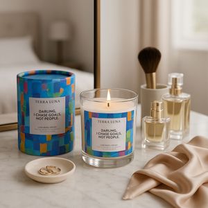GILBERTMOOR I CHASE GOALS CANDLE 4 (IN) 10