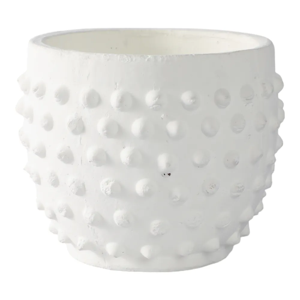 JUNELAKE WHITE PLANTER 6 (IN)