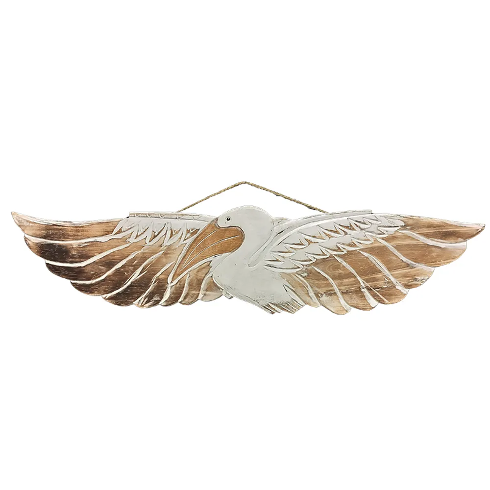 38" FLYING PELICAN WALL DECOR