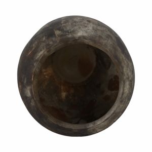 HENDONSIDE BROWN GLASS VASE 18 (IN) 7