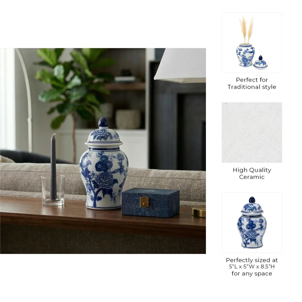 MIAMOOR BLUE CHINOISERIE 9 (IN)