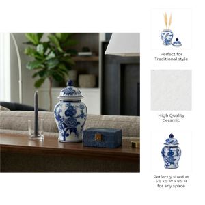 MIAMOOR BLUE CHINOISERIE 9 (IN) 10