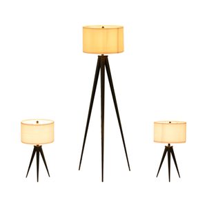 DASHPARK SET OF 3 BLACK LAMPS 60 (IN) 3