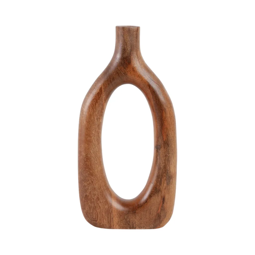 DALEBEACH BROWN VASE 14 (IN)