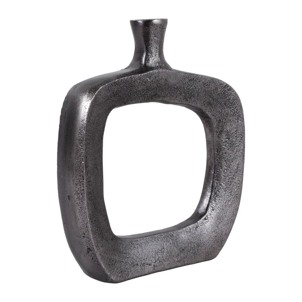 BREWERBROOK BLACK VASE 8 (IN)