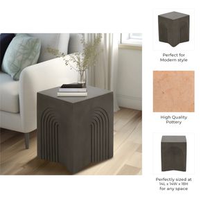 MILTONCROSS GRAY TABLE 18 (IN) 9