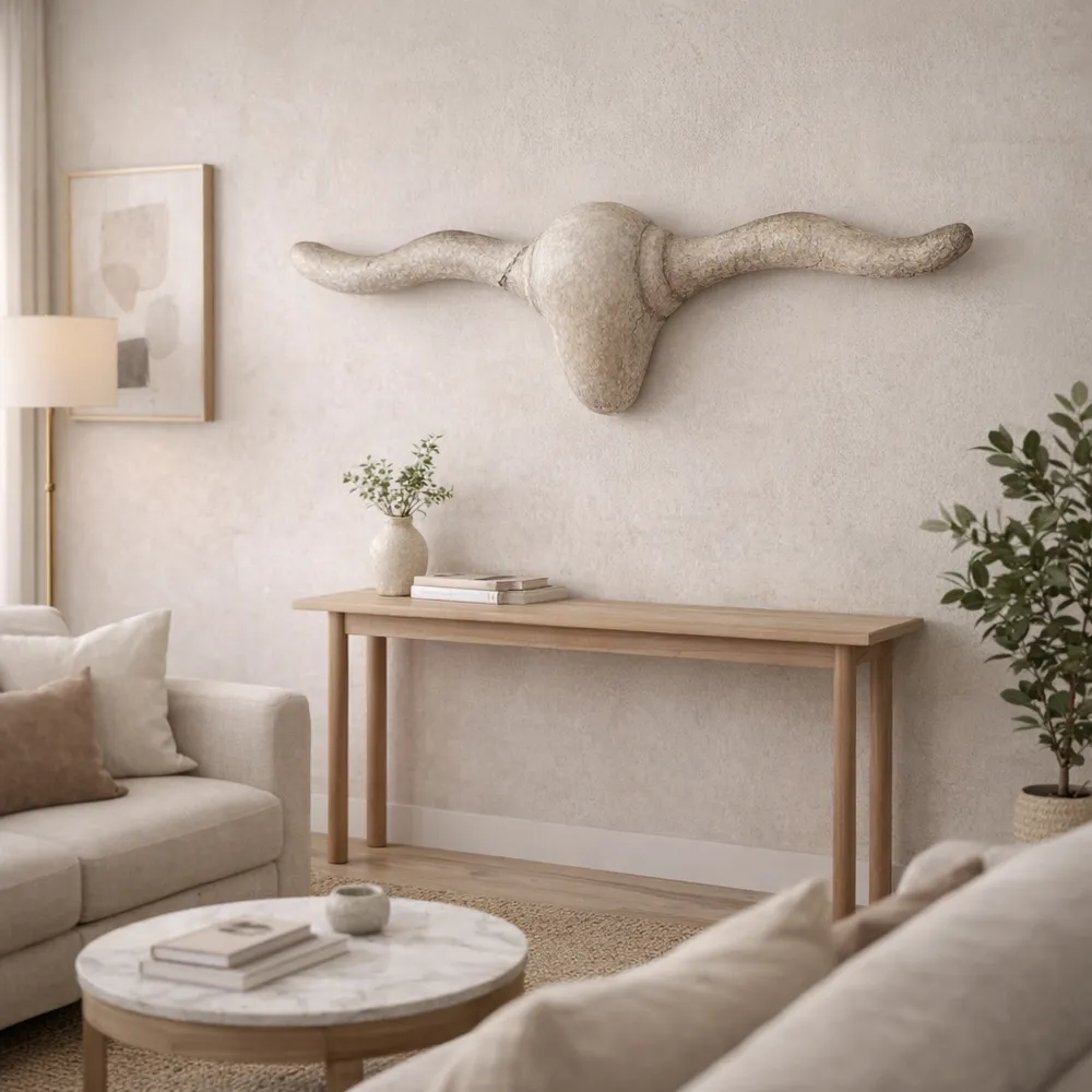 CARSONGROVE IVORY WALL SCULPTURE 6 (IN)