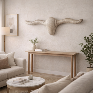 CARSONGROVE IVORY WALL SCULPTURE 6 (IN) 9