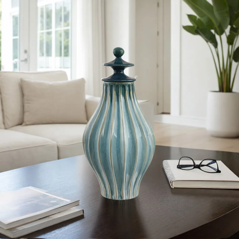 COLTONWOOD GREEN JAR 19 (IN)