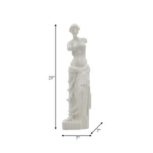 BARCLAYTON WHITE DECOR 25 (IN) 9