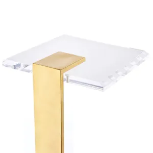 CARTERWAY CLEAR TABLE 24 (IN) 6