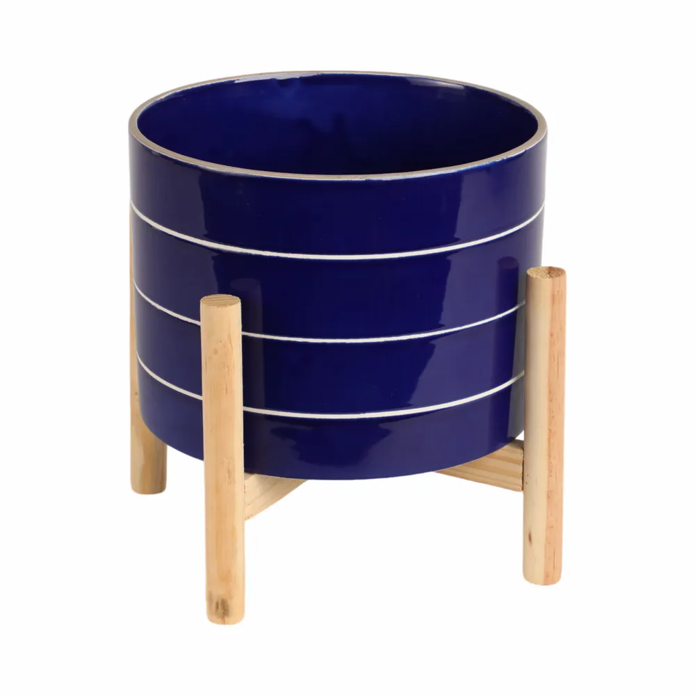 GLENHAVEN BLUE PLANTER 9 (IN)