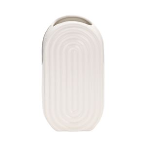 ELTONLAND WHITE VASE 9 (IN) 1
